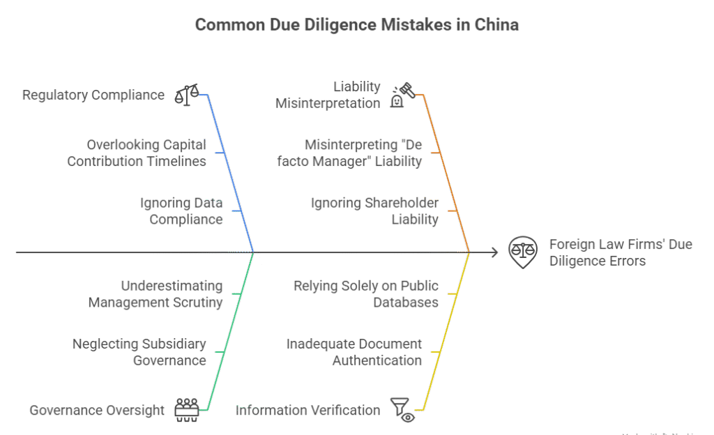 Common Due Diligence Mistakes in China