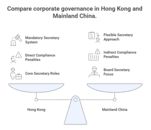 HK vs Mainland China Company Secretary Systems: Compliance Guide