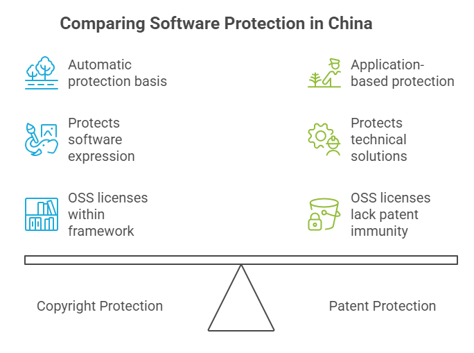 Comparing Software Protection in China