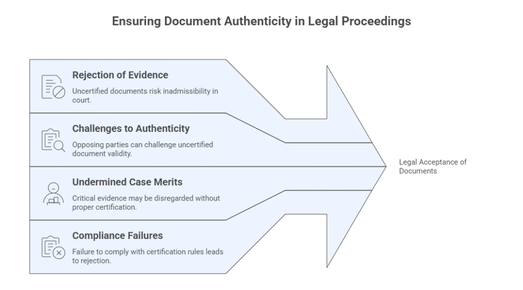 Ensuring Document Authenticity in Legal Proceedings