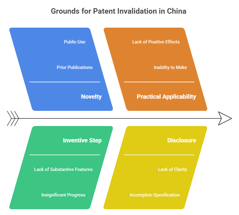 Grounds for Patent Invalidation in China