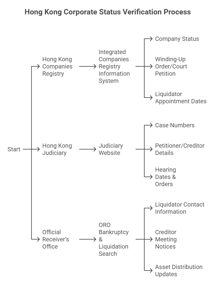 Hong Kong Corporate Status Verification Process