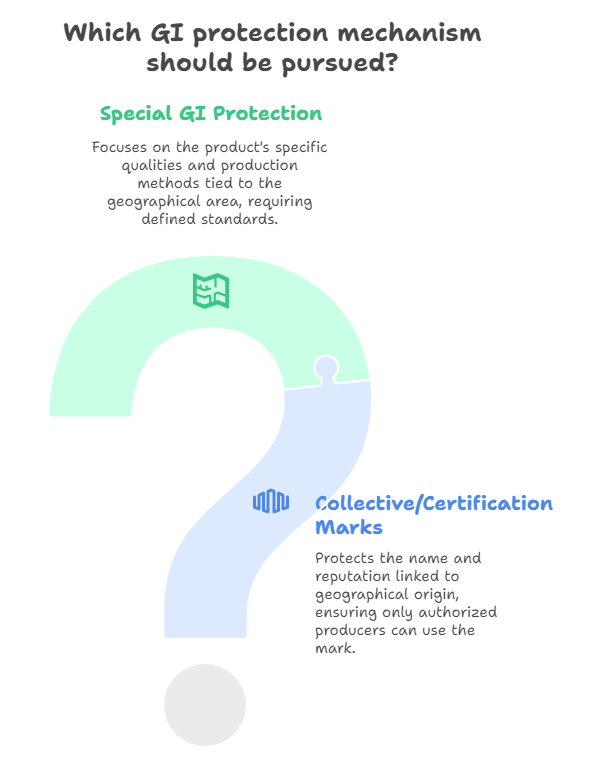 Which GI protection mechanism should be pursued