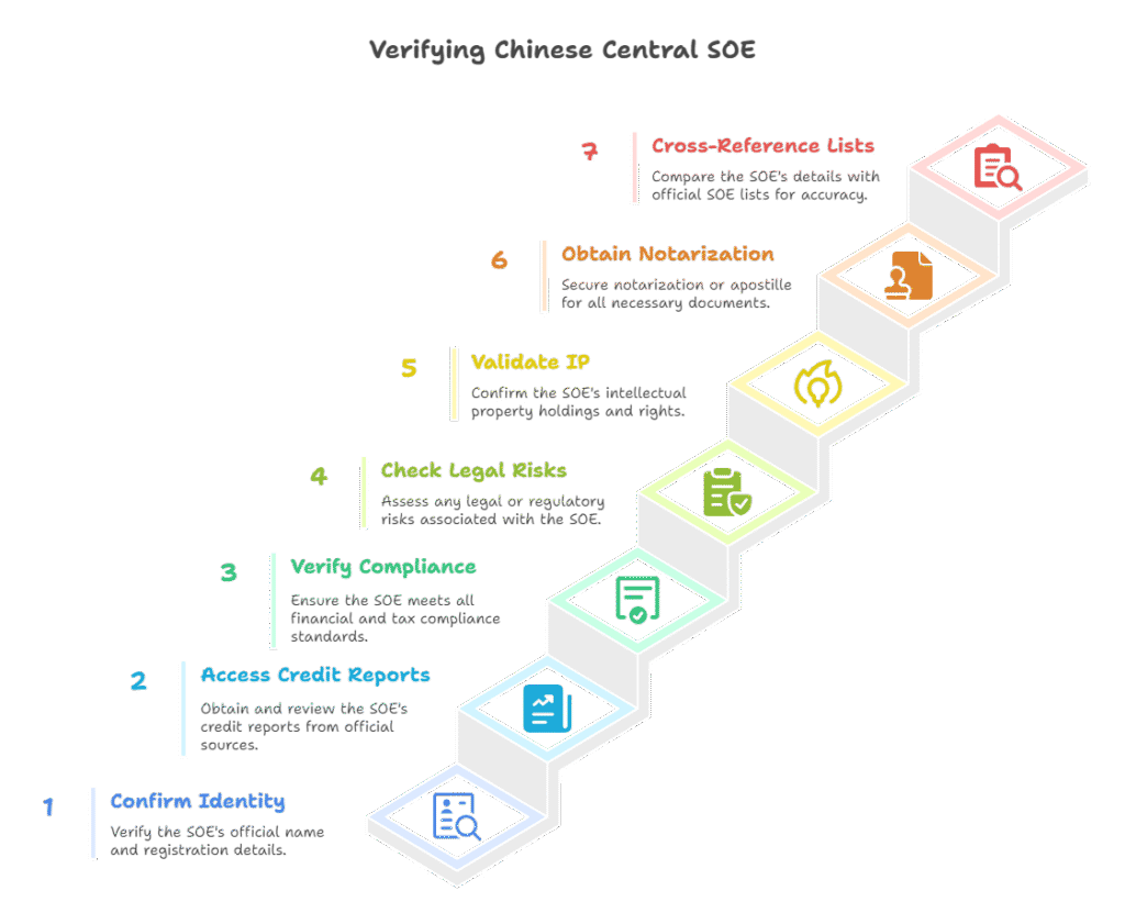 How to Verify a Chinese Central SOE Step-by-Step Guide